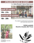 Ateliers danse et chant aux Poussières