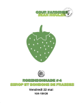 Fabrication de sirop et bonbons de fraises à la cour (…)