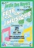Fête de la musique au jardin des Noyers